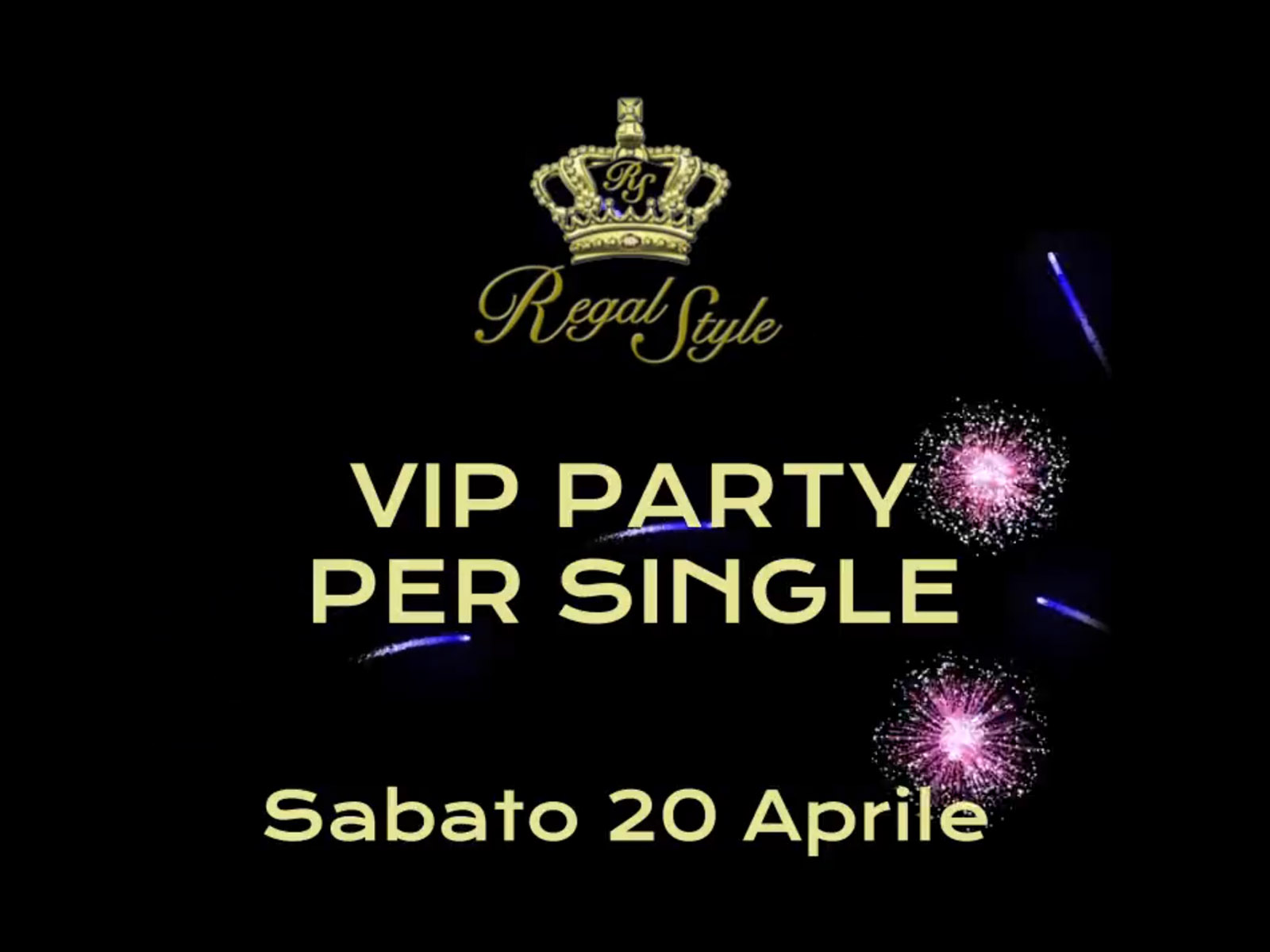 VIP PARTY 20 aprile Lugano